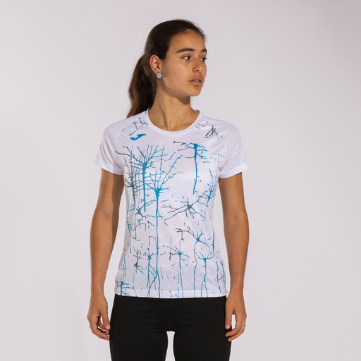 Camiseta Joma Elite Ix branca de manga curta