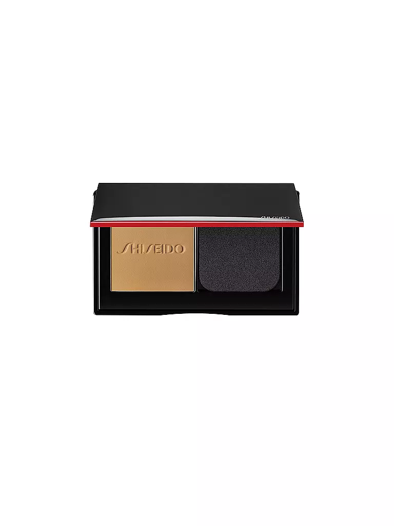 SHISEIDO Synchro Skin Self-Refreshing Custom Finish Powder Foundation (340 Oak) beige