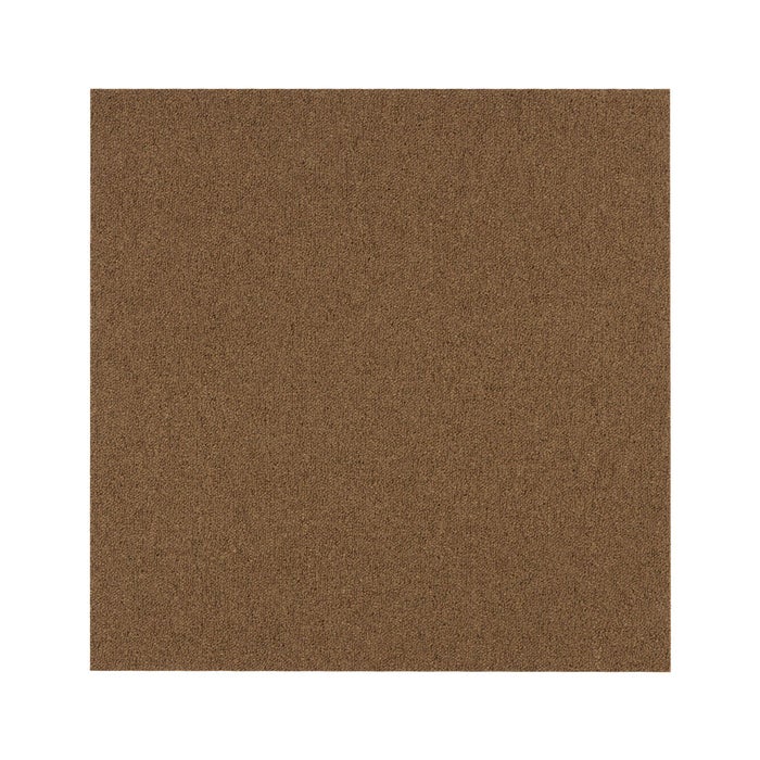 Edinburgh nylon tapijttegels - 50 x 50 cm - Zelfleggend - Bruin