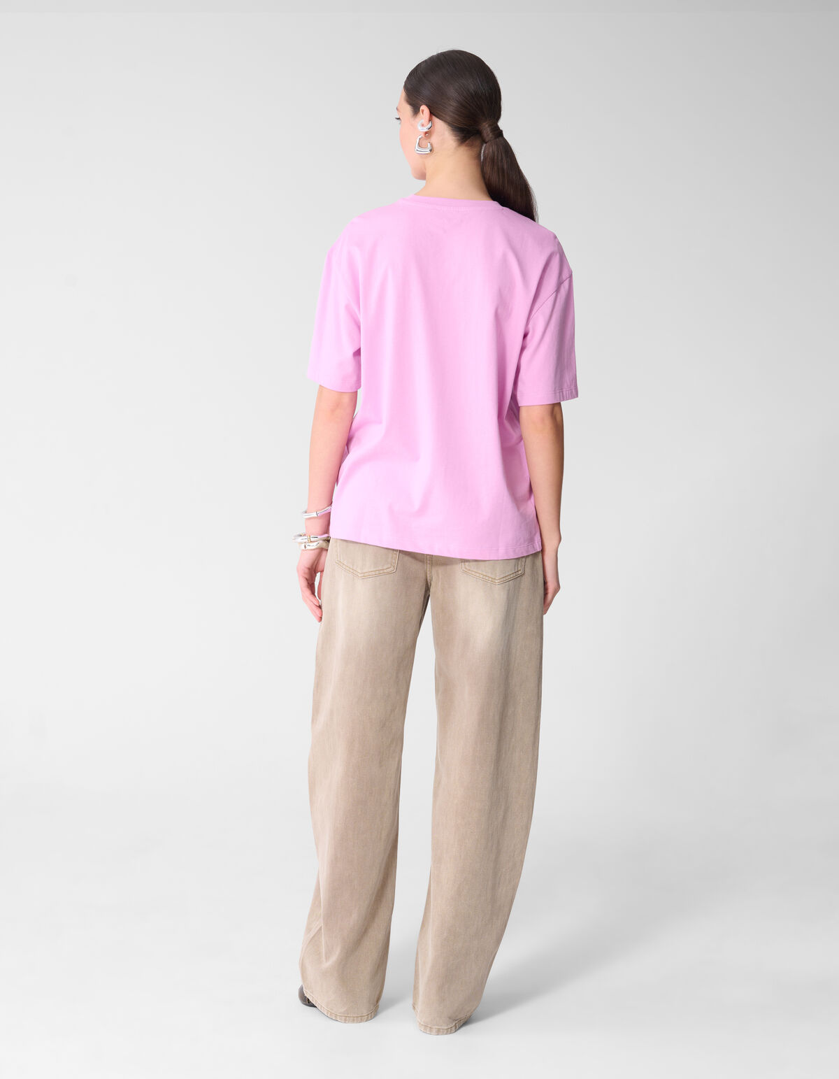 Granada Artwork T-shirt Roze