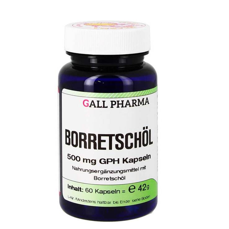 Borretschöl 500 mg GPH Kapseln, 60 St
