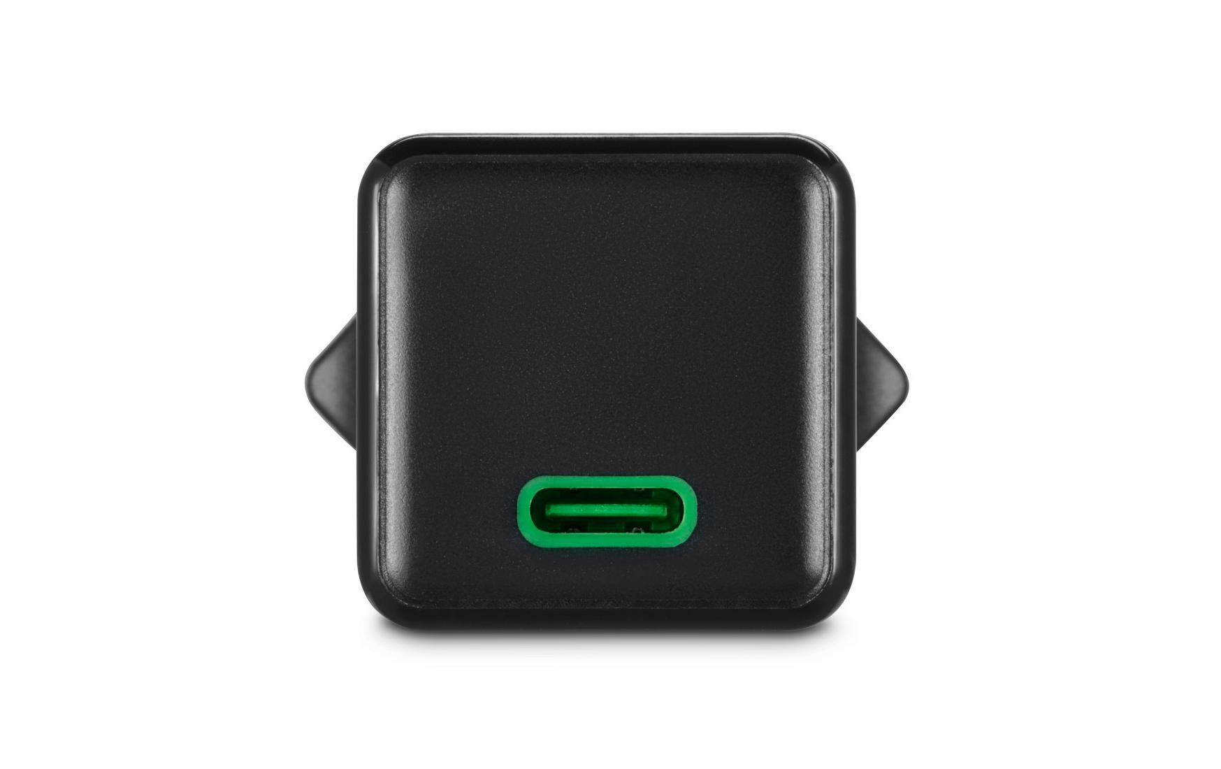 USB-Wandladegerät Mini-charger USB-C 25 W SchwarzSuper-Mini-GaN-Ladegerät USB-C