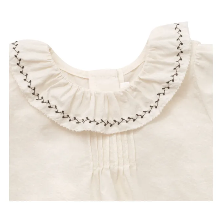 Louisiella Blouse Maila Brodée Bébé | Crème