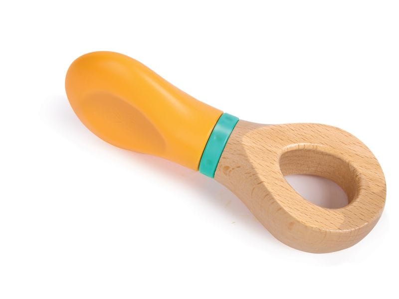 Hape Musikspielzeug 5-in-1-Baby-Sensorik-Set 5-tlg Spielzeugset fördert die sensorische Entwicklung