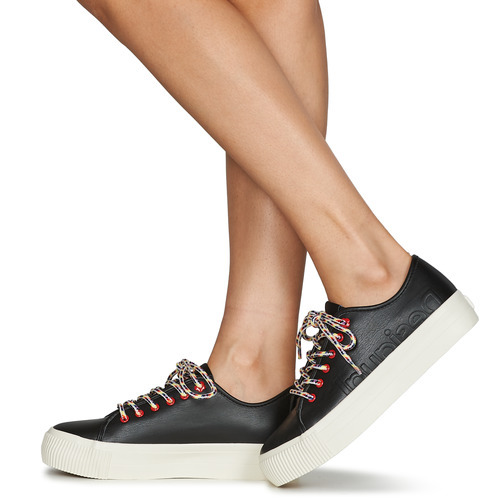 Desigual - STREET HALF LOGO - Noir / Blanc