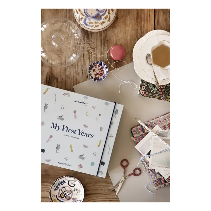 Specialday Album de naissance My First Years | Bleu