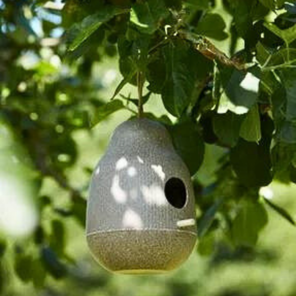 Nichoir pour oiseaux sauvages naturel bambou