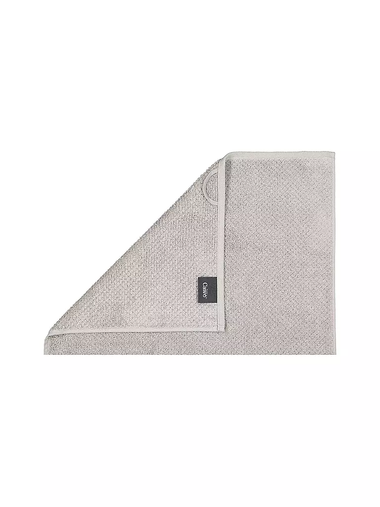 CAWÖ Gästetuch Pure 30x50cm Stein hellgrau