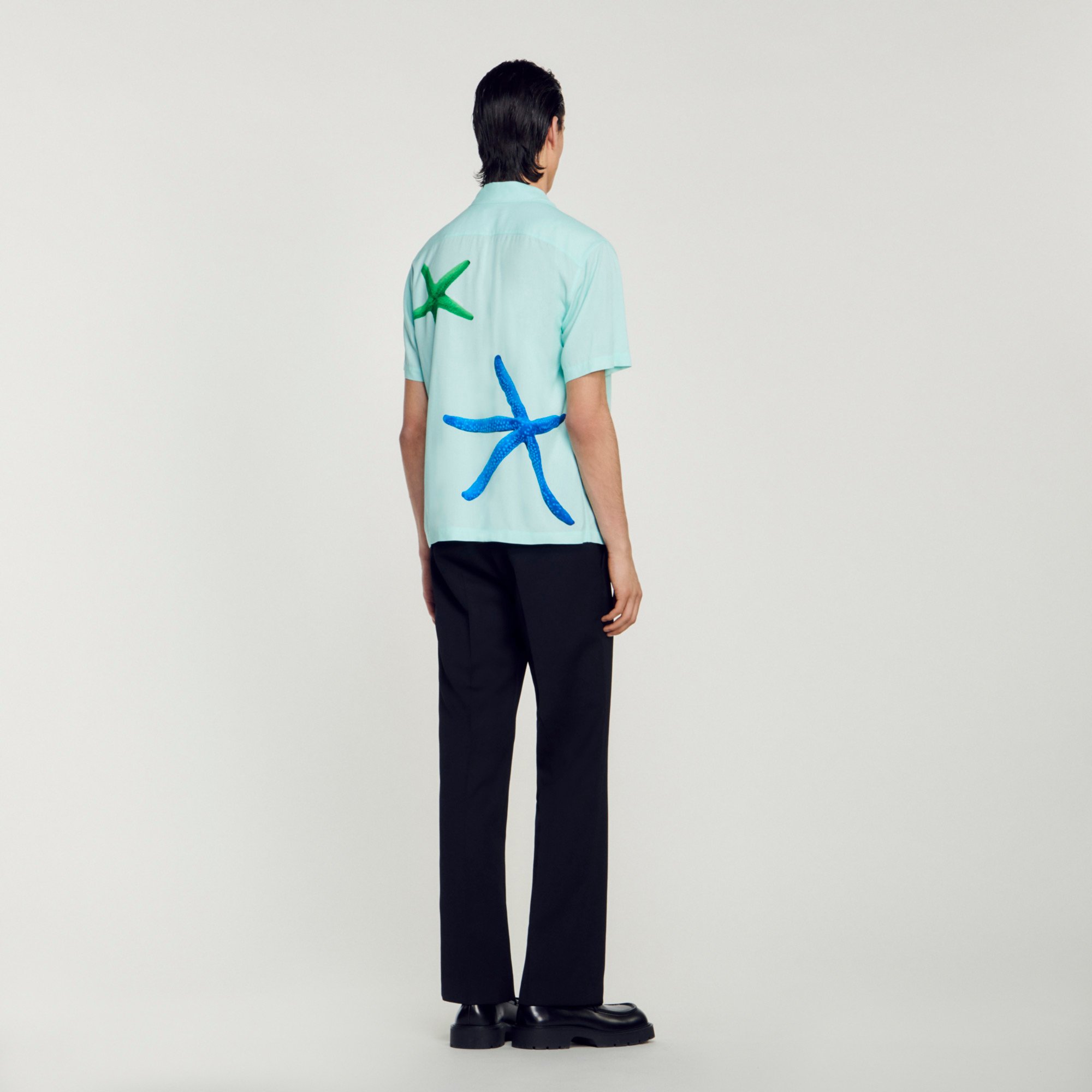 Chemise imprime etoiles de mer
