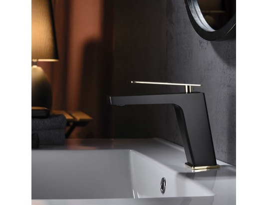 IMEX PRODUCTS - Robinet mitigeur de lavabo h.17 cm imex suecia bdc032-1ngold...