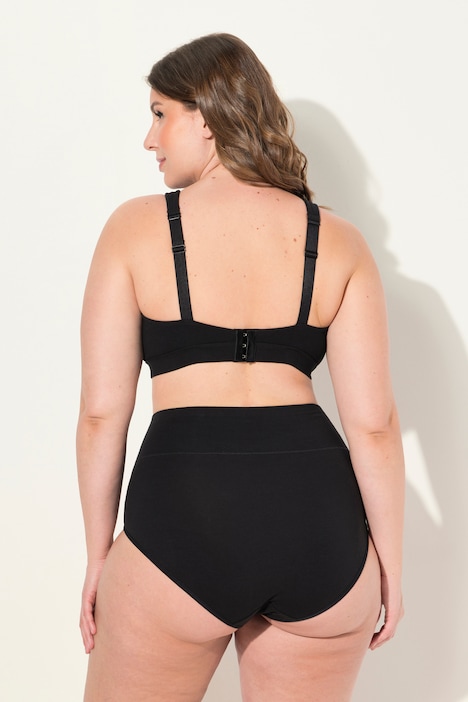 Bralette, Spitzeneinsatz, ohne Bügel, Cup C - E