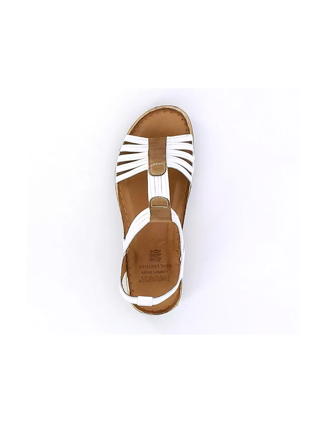 KARYOKA IZA - Sandales & nu-pieds Blanc