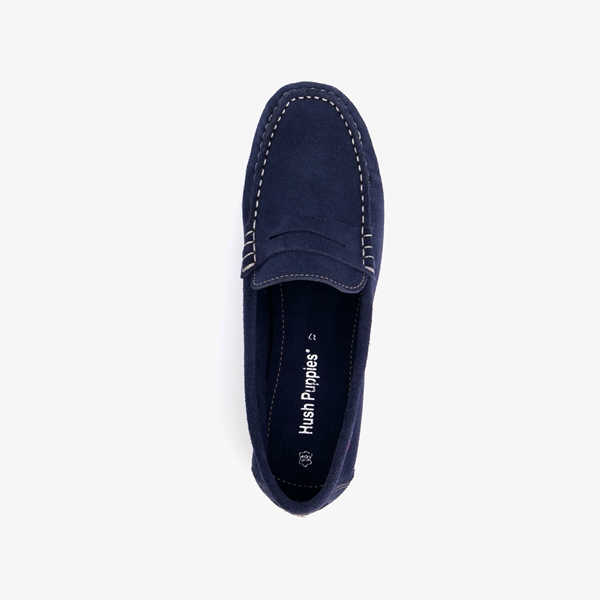 Hush Puppies suede dames mocassins
