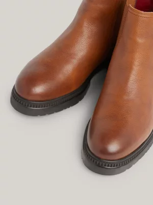 Botas de couro com solado tratorado TH Comfort, repelentes à água