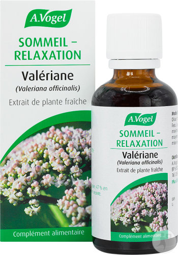 A.Vogel Valériane Sommeil Relaxation Extrait De Plante Fraîche Flacon 50ml