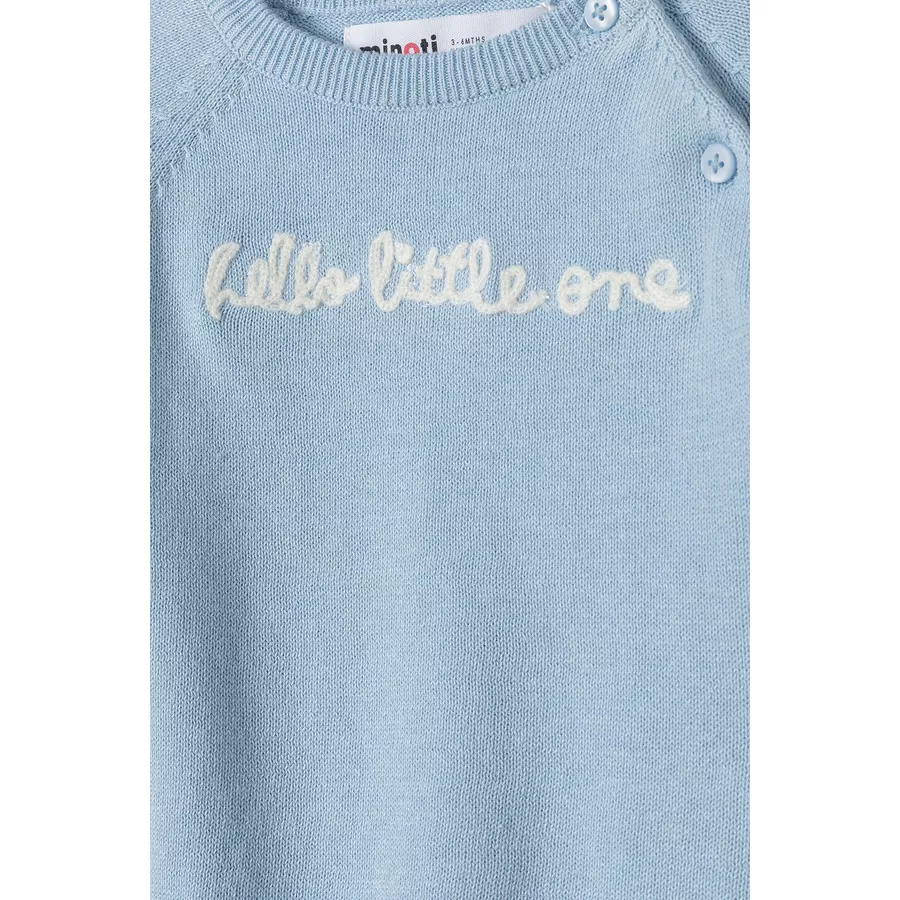 MINOTI Longsleeves & Leggings Hellblau