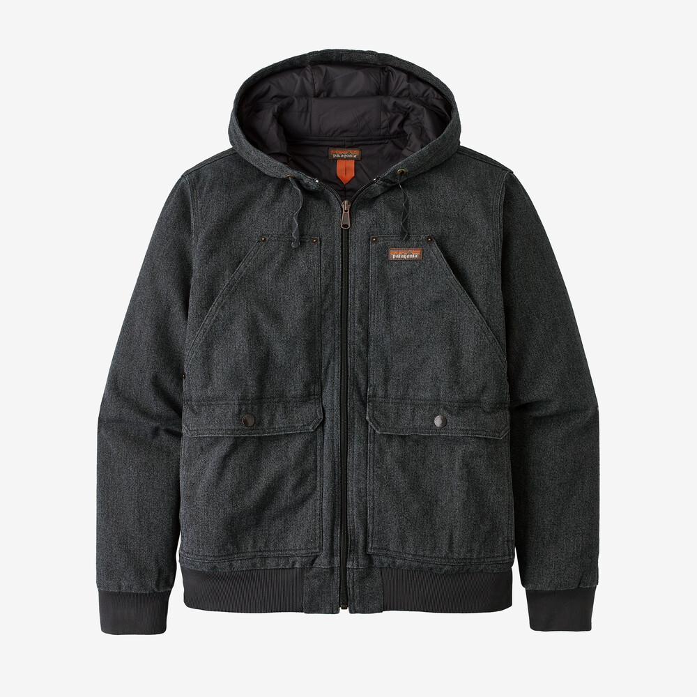 Iron Forge Herren-Kapuzenjacke aus Hanf-Canvas