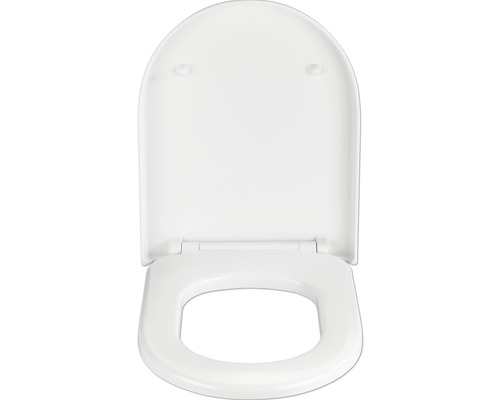Wenko Exclusive No. 1 toiletzitting met soft-close mechanisme, wit 24333100