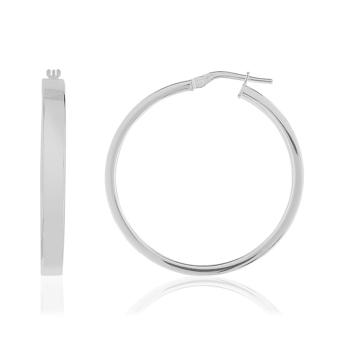 Créoles argent 925 30 mm