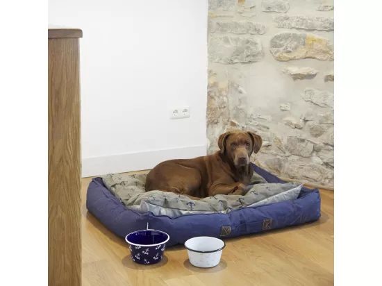 Tapis pour chien Ancre marine