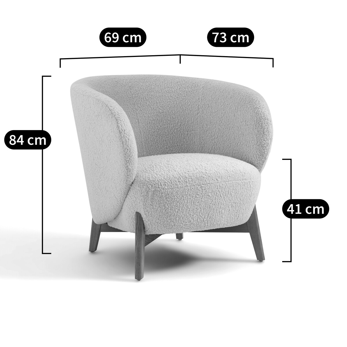 LA REDOUTE INTERIORS<br>Laço de poltrona Lancy