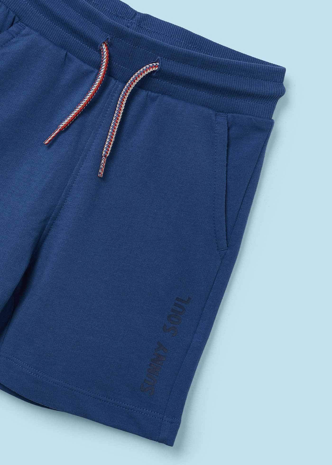 Conjunto de duas peças Better Cotton com estampa de palmeiras para meninos, Clorofila