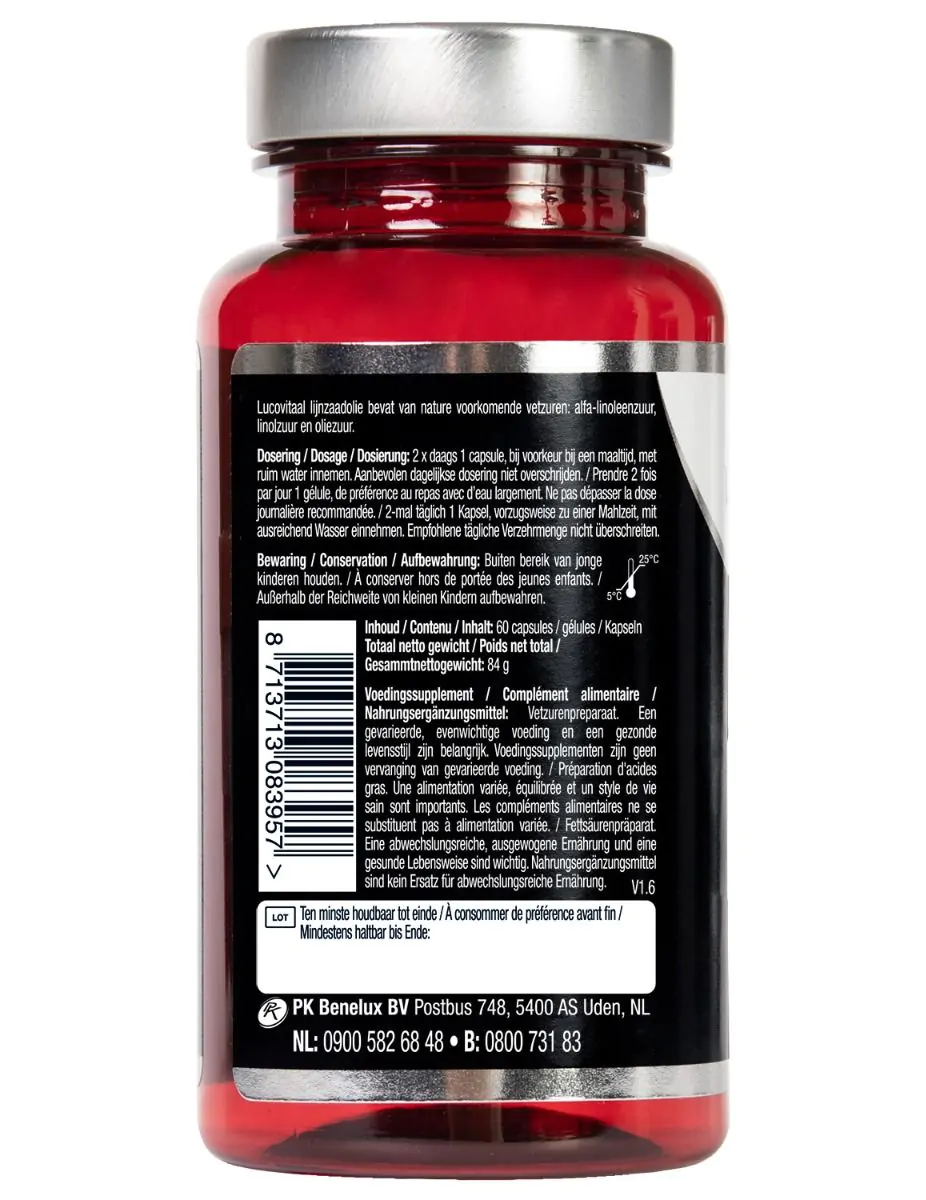 Super Lijnzaad Olie 1000 mg Omega 3-6-9