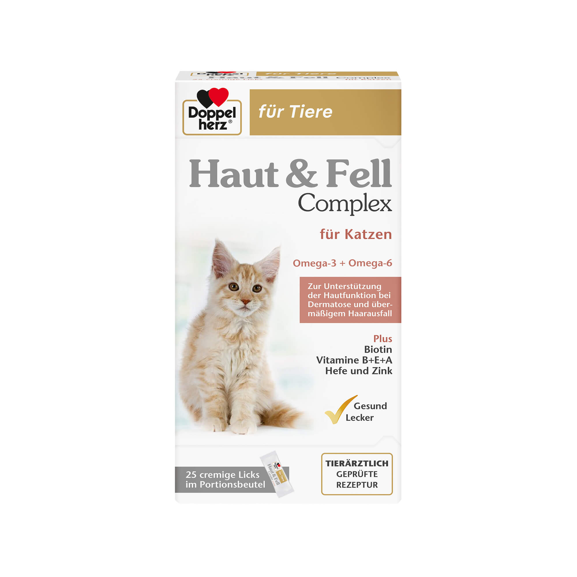 Doppelherz Huid & Vacht Complex voor Katten