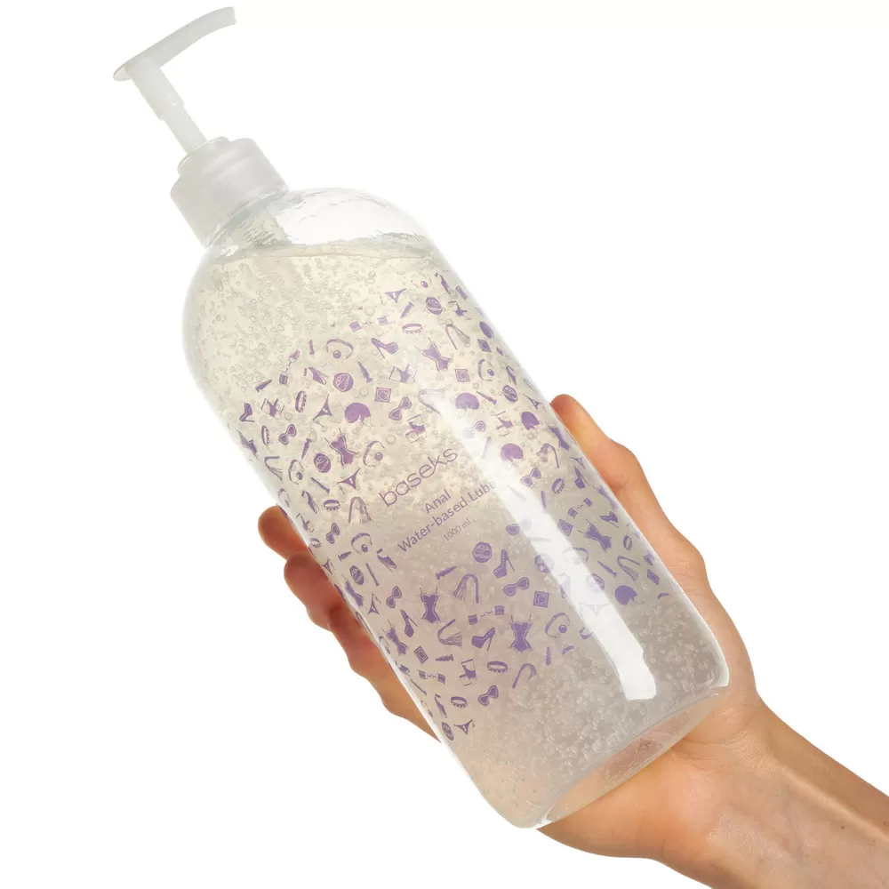 Baseks Vandbaseret Anal Glidecreme - 1000 ml.