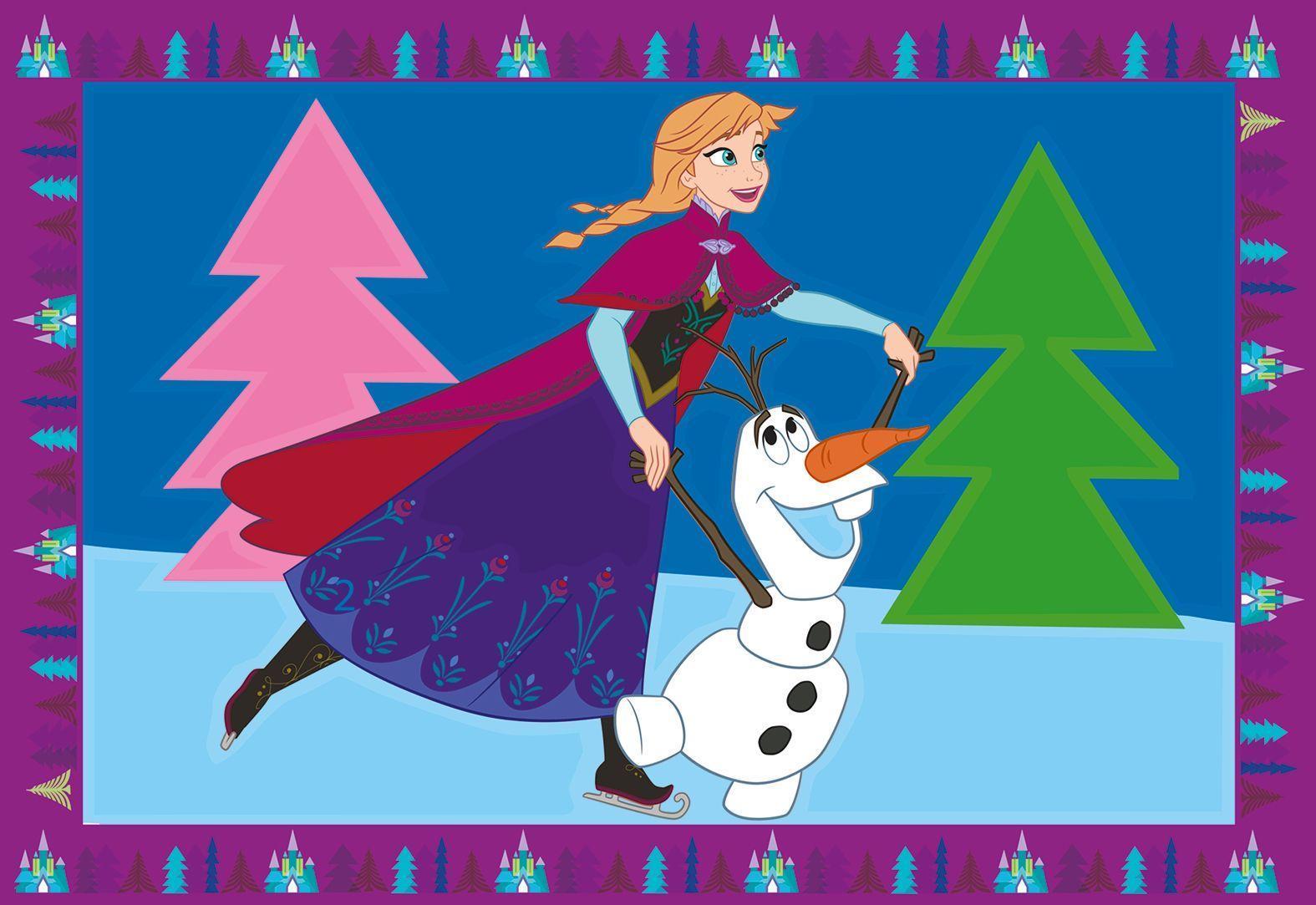 Mal-Set MALEN NACH ZAHLEN JUNIOR –  FROZEN 9-teilig
