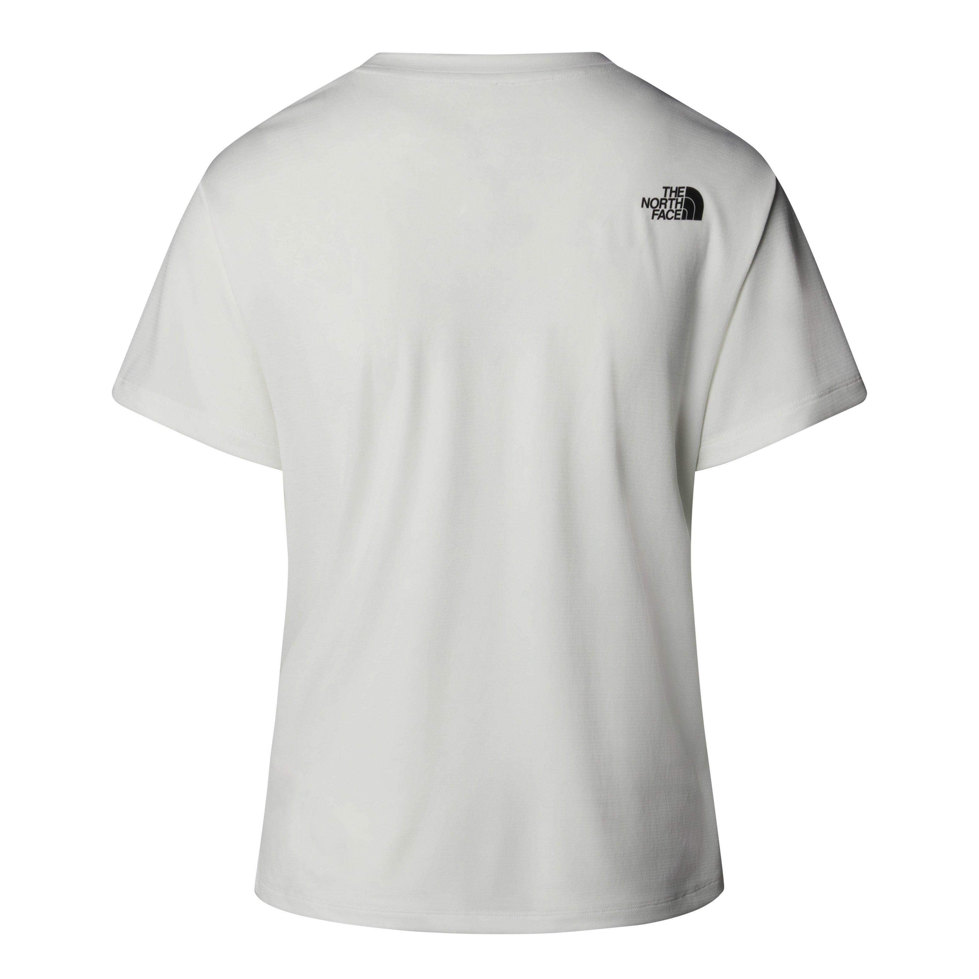 The North Face W FLEX SHORT SLEEVES REG TEE WHITE
