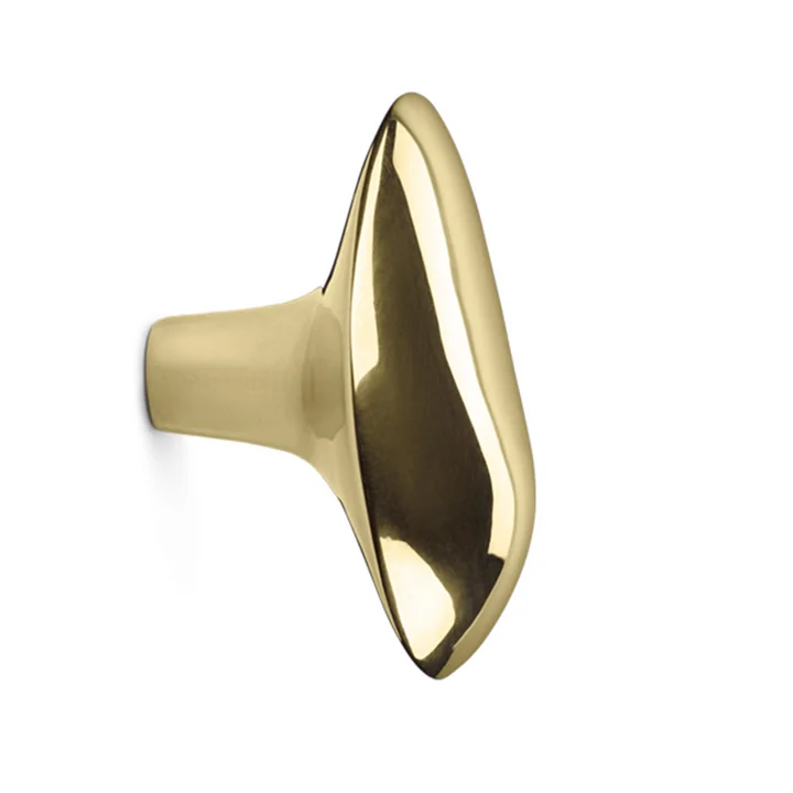 Ferm Living - Chanterelle Wandhaken, Messing