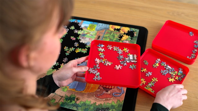 Puzzle Board Puslespillbrett 1000 brikker, Jumbo