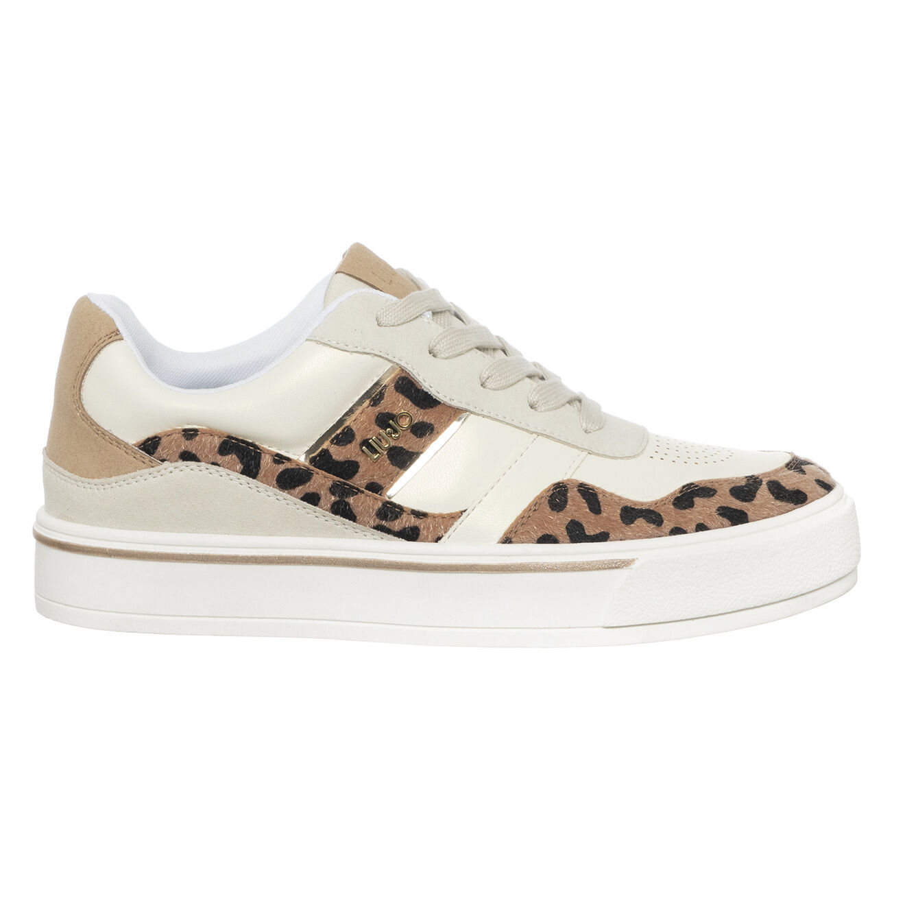 Liu-Jo Sneakers Ursula léopard/blanc/marron