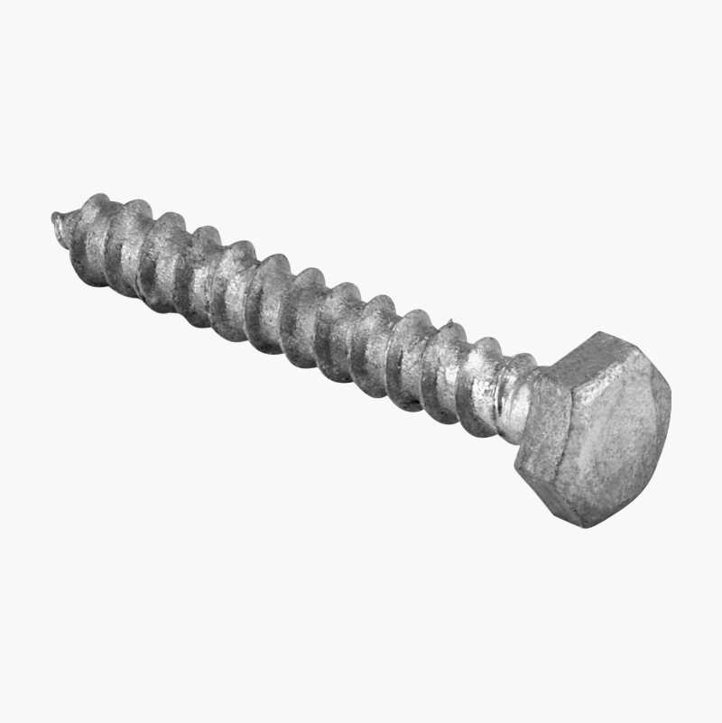Fransk treskrue, 6 x 40 mm, 25 stk.