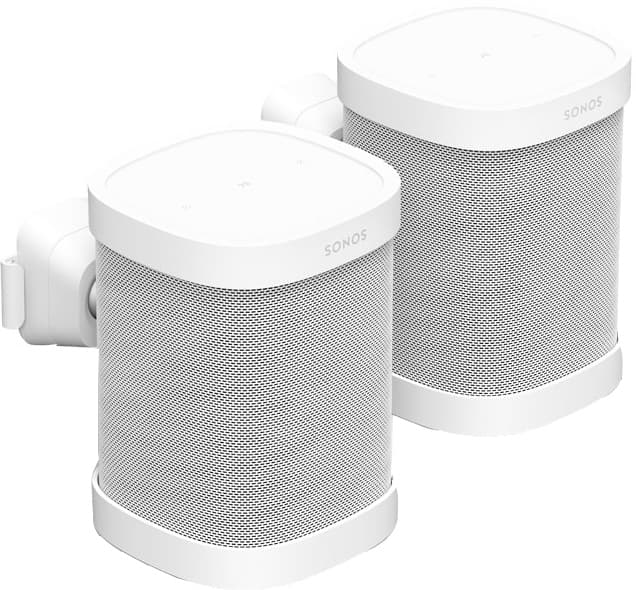 Sonos One vægbeslag 2-pakke (hvid)