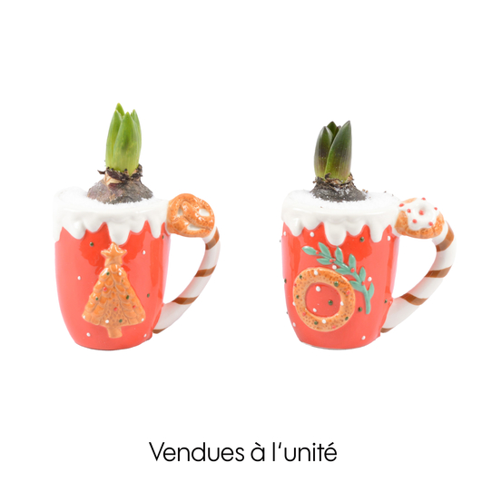 Jacinthe, mug décor enfant D9 cm