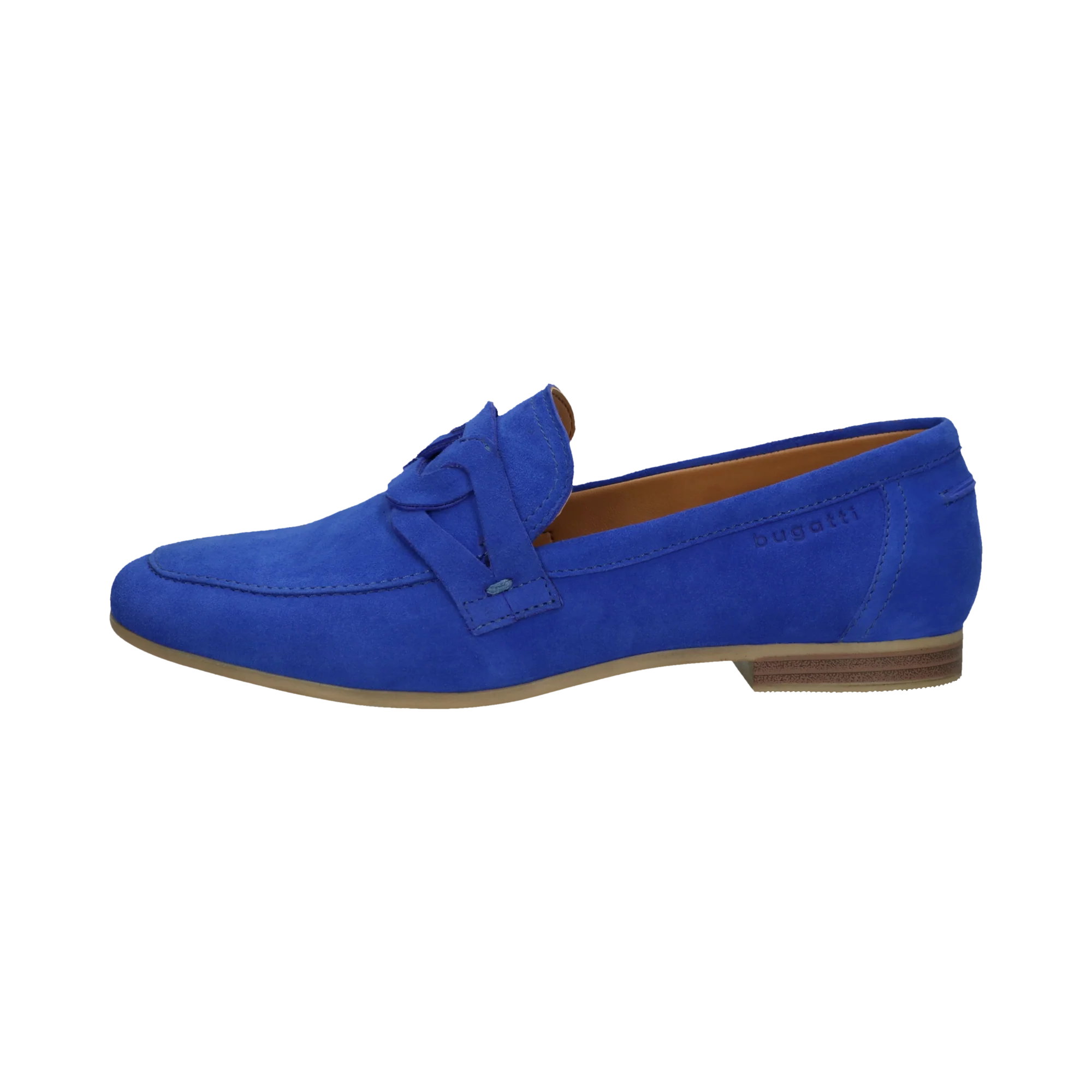 Leder Loafers blau