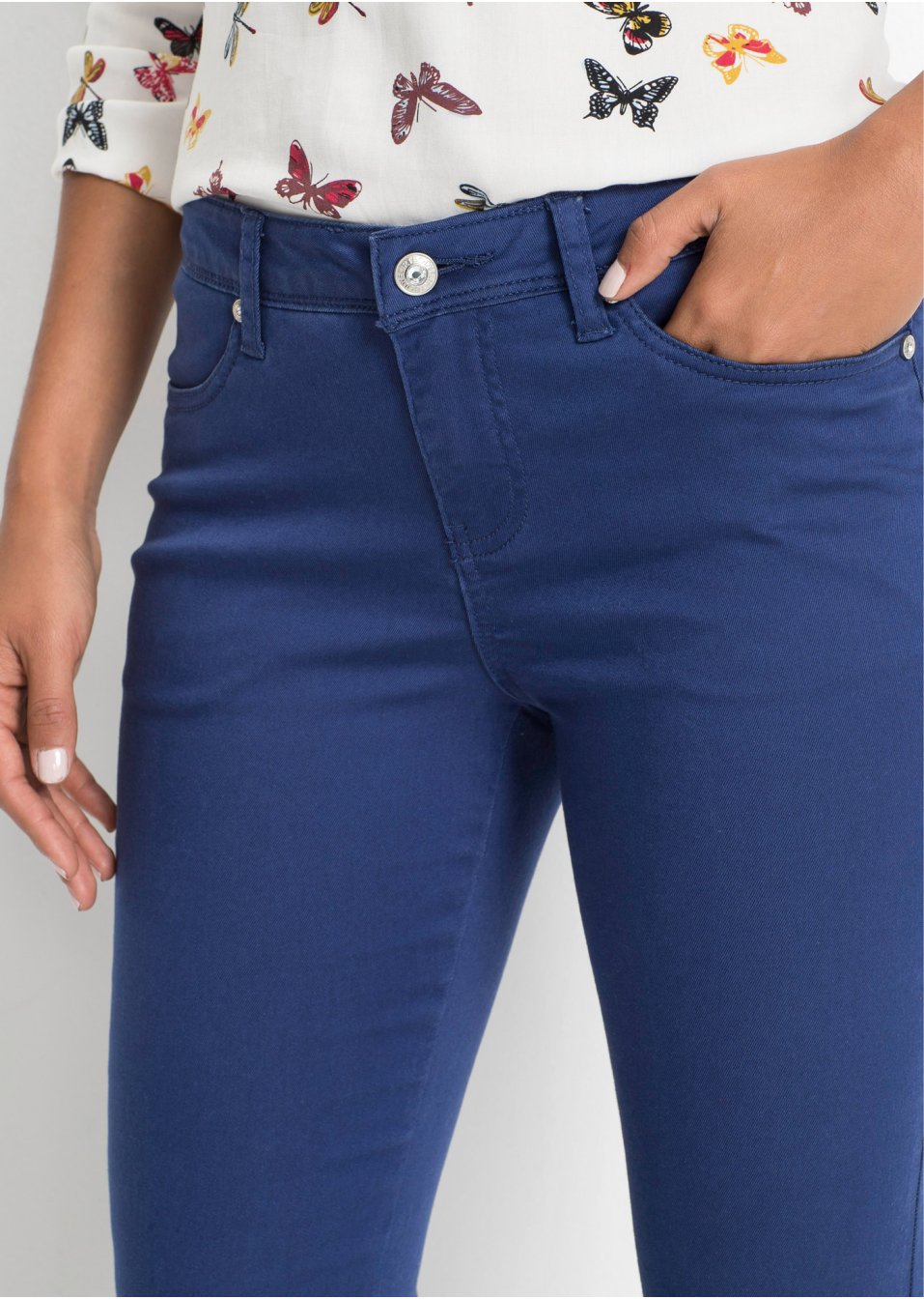 Pantalon extensible 7/8
