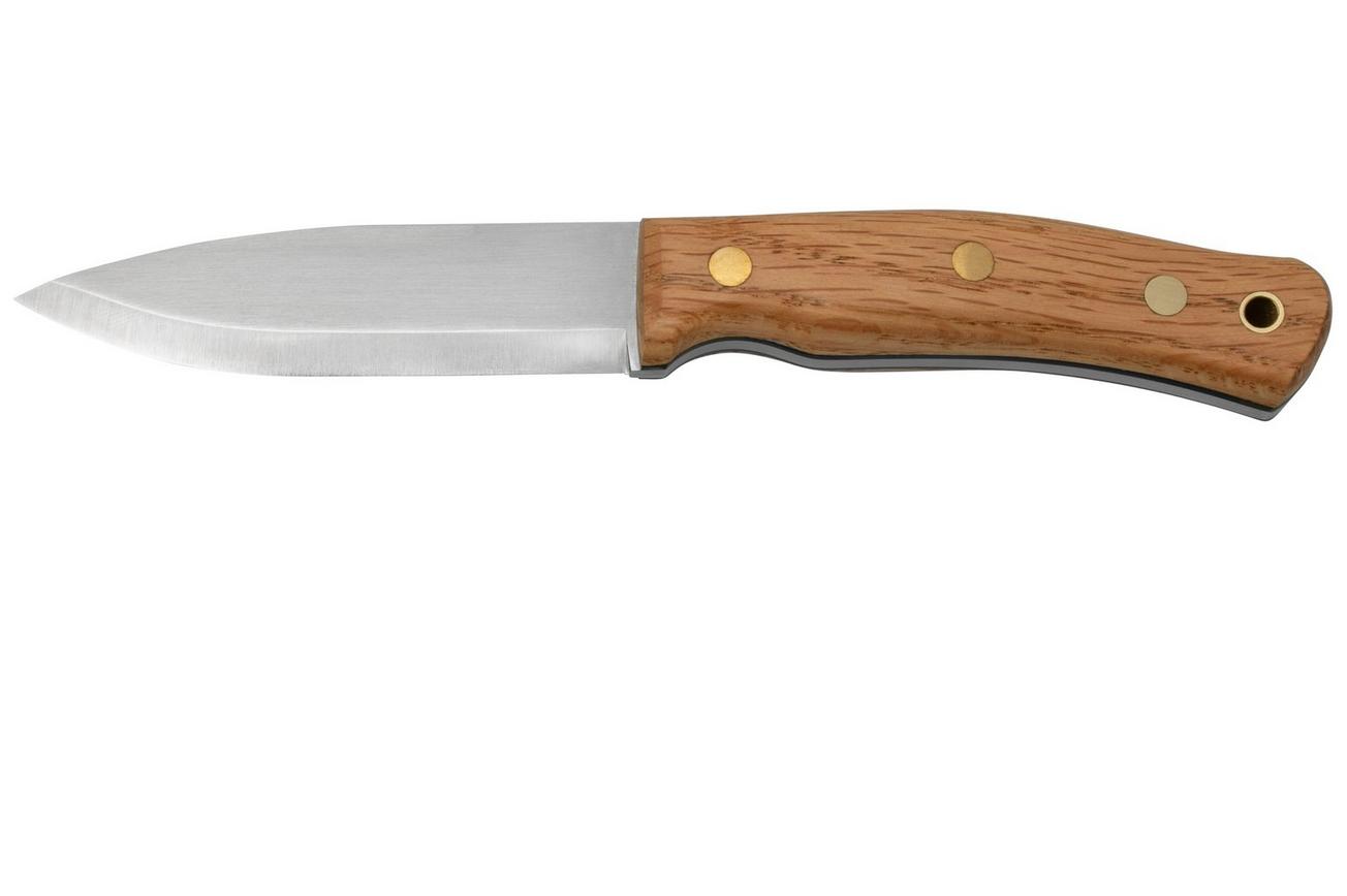Casström No. 10 Swedish Forest Knife Oak, Sleipner Scandi Grind 13121 met firesteel