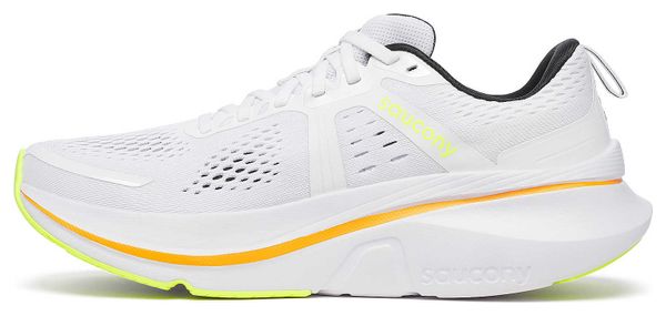 Chaussures Running Saucony Guide 18 Blanc/Orange Homme
