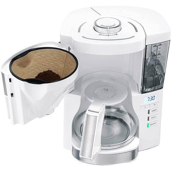 LOOK® Timer|Filterkaffeemaschine Weiß