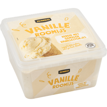 Jumbo Vanille Roomijs 1000 ml