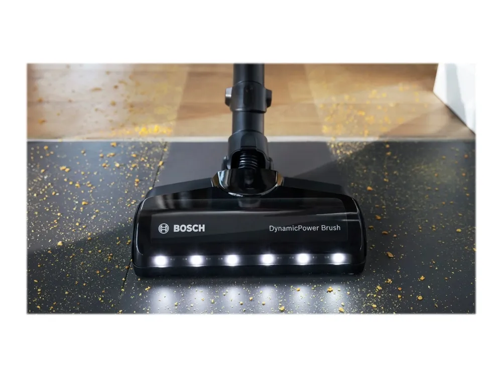 Bosch Unlimited 7 BCS711XXL - Støvsuger - pind/håndholdt (2-i-1) - uden pose - ledningsfri - hvid - 1 batteri, inkluderet oplader