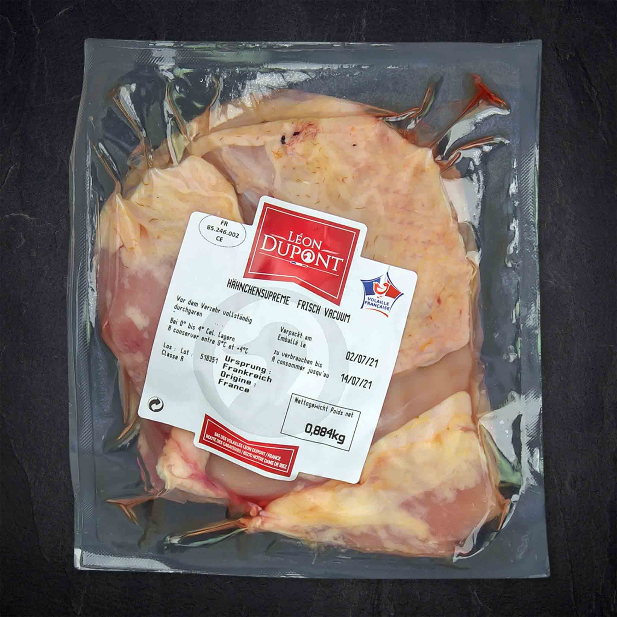 Hähnchenbrust Supreme mit Haut & Knochen