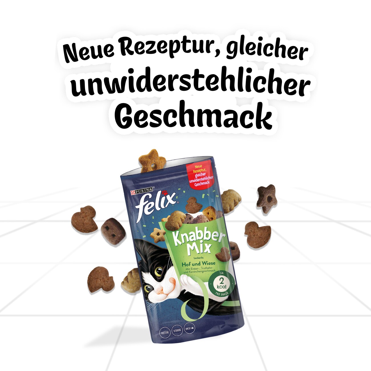 Felix KnabberMix 8x60g Hof & Wiese