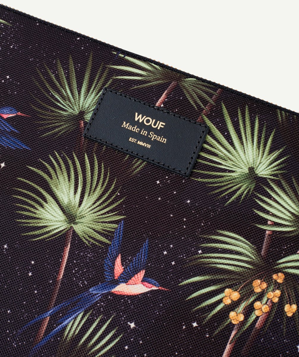 WOUFHOUSSE POUR TABLETTE IMPRIMÉE TROPICAL
