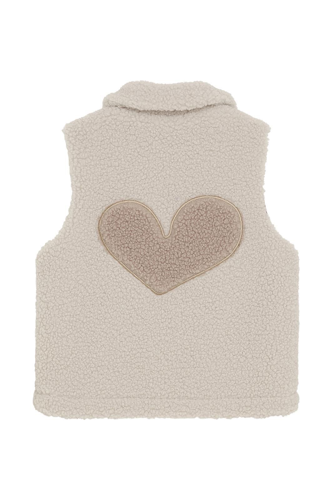 Noppies Kids Bodywarmer Pittsboro - Backprint - Wood Ash