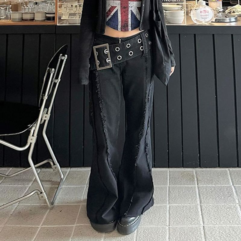 Trisica - Lage taille flared jeans