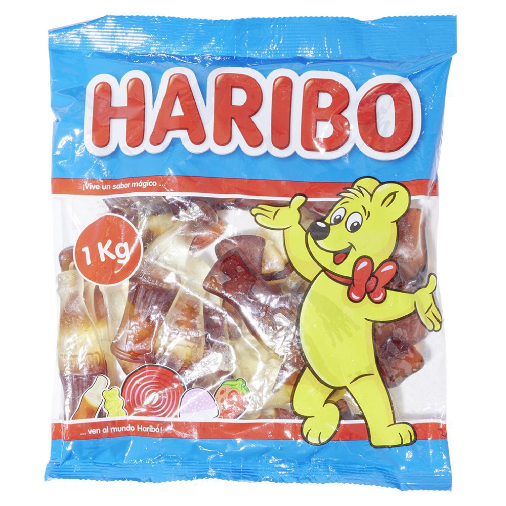 Bonbon Maxi Cola lisse 1kg Haribo